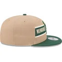 kapa-ravna-smeda-snapback-9fifty-draft-2024-milwaukee-bucks-nba-new-era