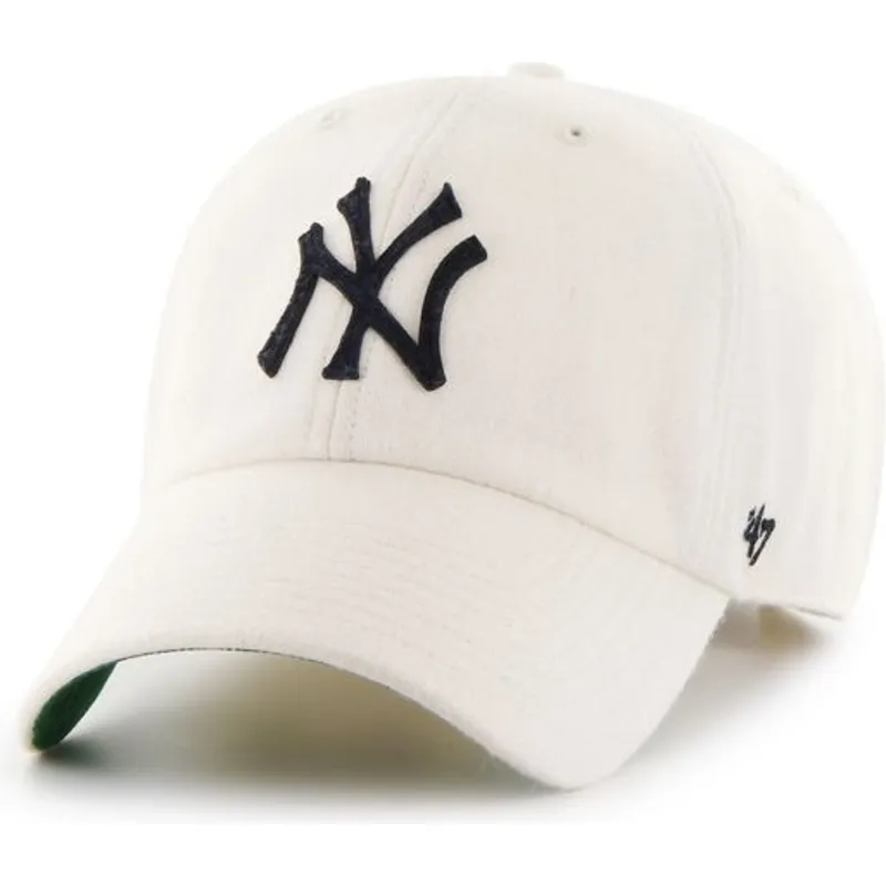 kapa-zaobljena-krem-podesiv-new-york-yankees-mlb-47-brand