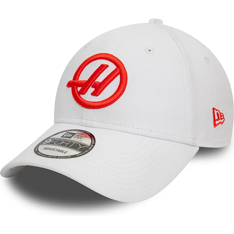 kapa-zaobljena-bijela-snapback-9forty-haas-f1-team-formula-1-new-era