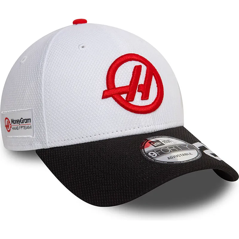 kape-zaobljena-bijela-snapback-kevin-magnussen-9forty-haas-f1-team-formula-1-new-era