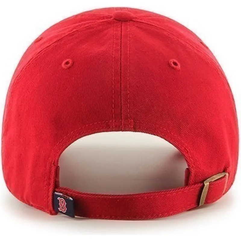 kapa-zaobljena-crvena-podesiv-boston-red-sox-mlb-47-brand