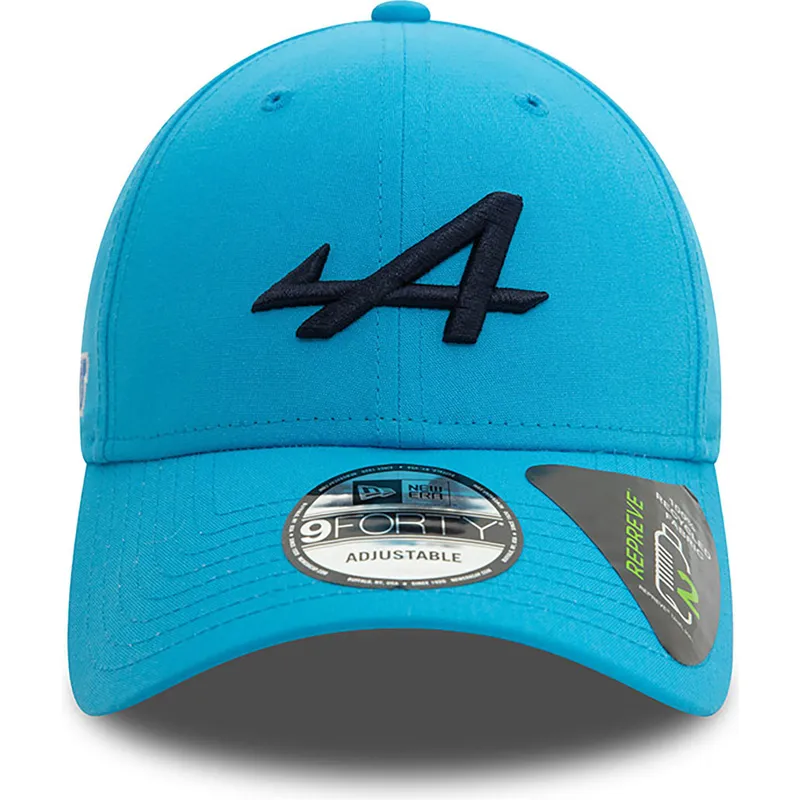 kapa-zaobljena-plava-snapback-9forty-essential-repreve-alpine-f1-team-formula-1-new-era