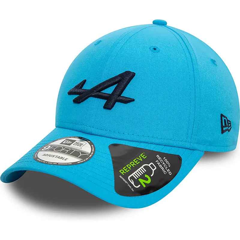 kapa-zaobljena-plava-snapback-9forty-essential-repreve-alpine-f1-team-formula-1-new-era