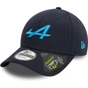 kapa-zaobljena-mornarsko-plava-snapback-9forty-essential-repreve-alpine-f1-team-formula-1-new-era