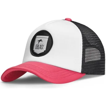 Kapa zaobljena ružičasta snapback Oblack