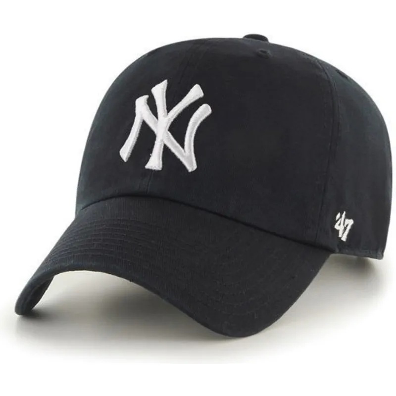 cap-zaobljena-black-adjustable-strap-new-york-yankees-mlb-47-brand cap-zaobljena-black-adjustable-strap-new-york-yankees-mlb-47-brand