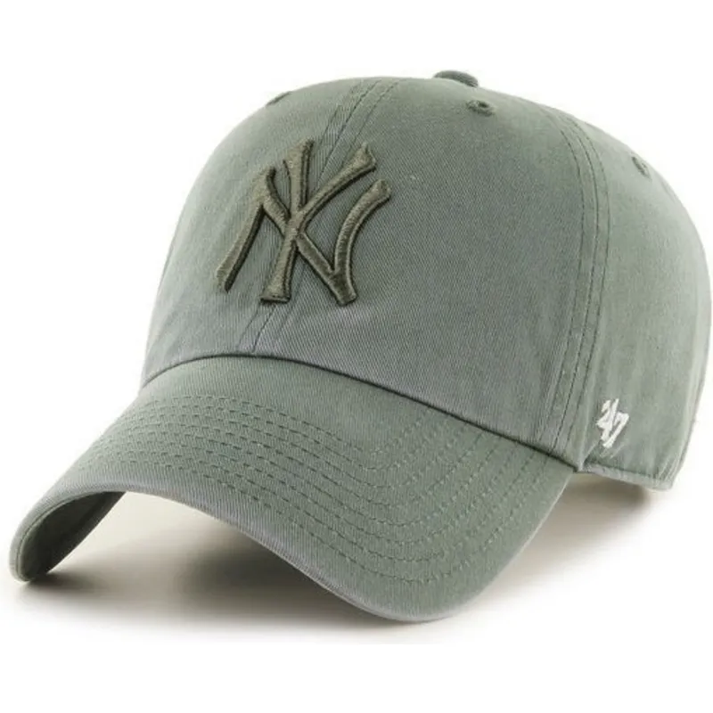 kapa-zaobljena-zelena-podesiv-new-york-yankees-mlb-47-brand