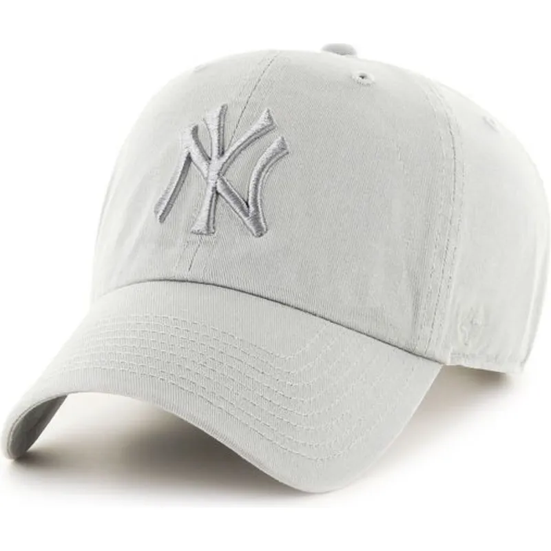 kapa-zaobljena-siva-podesiv-new-york-yankees-mlb-47-brand