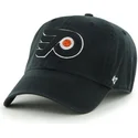 kapa-zaobljena-crna-podesiv-philadelphia-flyers-nhl-47-brand