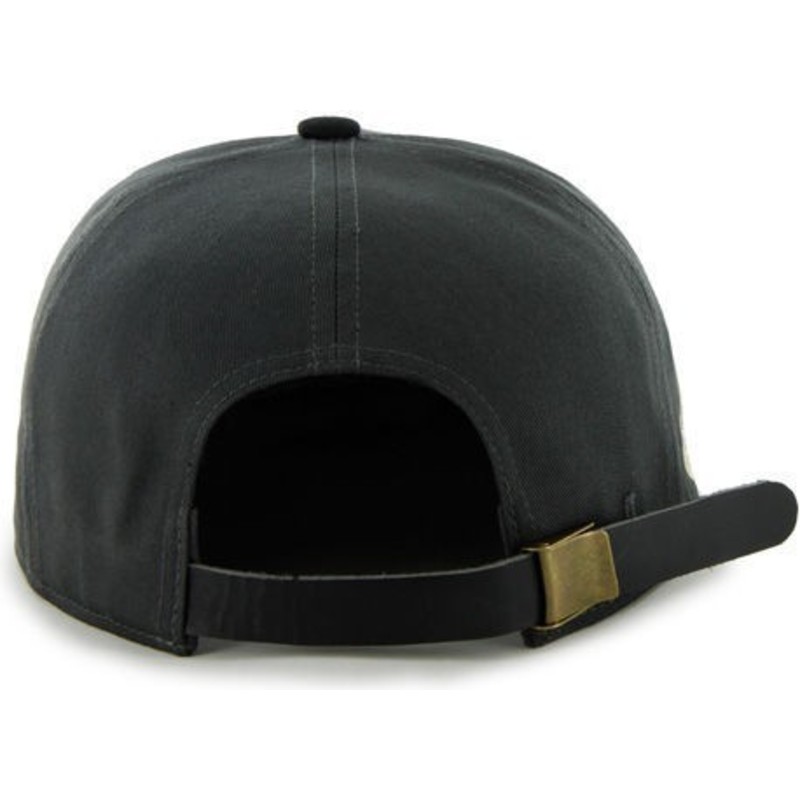 47-brand-flat-brim-detroit-red-wings-nhl-black-snapback-cap