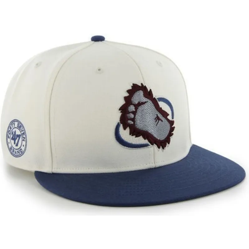 kapa-ravna-bijela-snapback-colorado-avalanche-nhl-47-brand