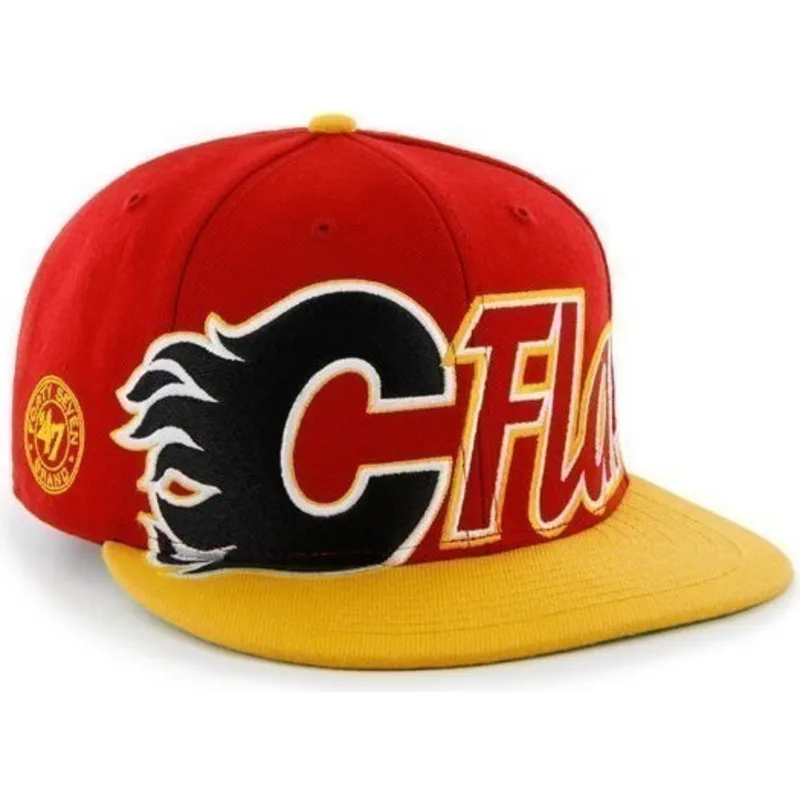 kapa-ravna-crvena-snapback-letras-calgary-flames-nhl-47-brand