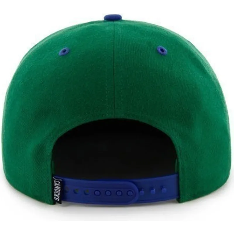 kapa-ravna-zelena-snapback-vancouver-canucks-nhl-47-brand