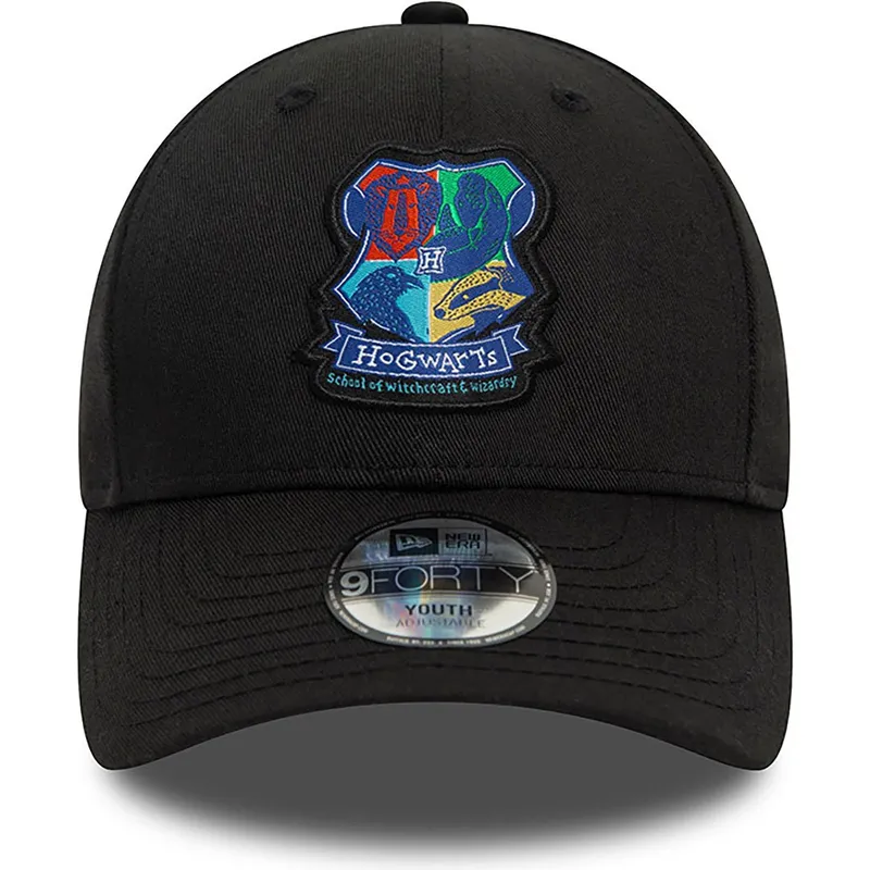 kapa-zaobljena-crna-snapback-za-djecu-9forty-hogwarts-harry-potter-new-era