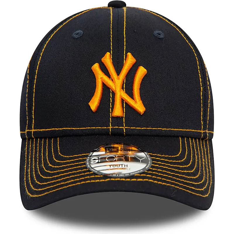 kapa-zaobljena-mornarsko-plava-podesiv-za-djecu-9forty-stitch-new-york-yankees-mlb-new-era kapa-zaobljena-mornarsko-plava-podesiv-za-djecu-9forty-stitch-new-york-yankees-mlb-new-era
