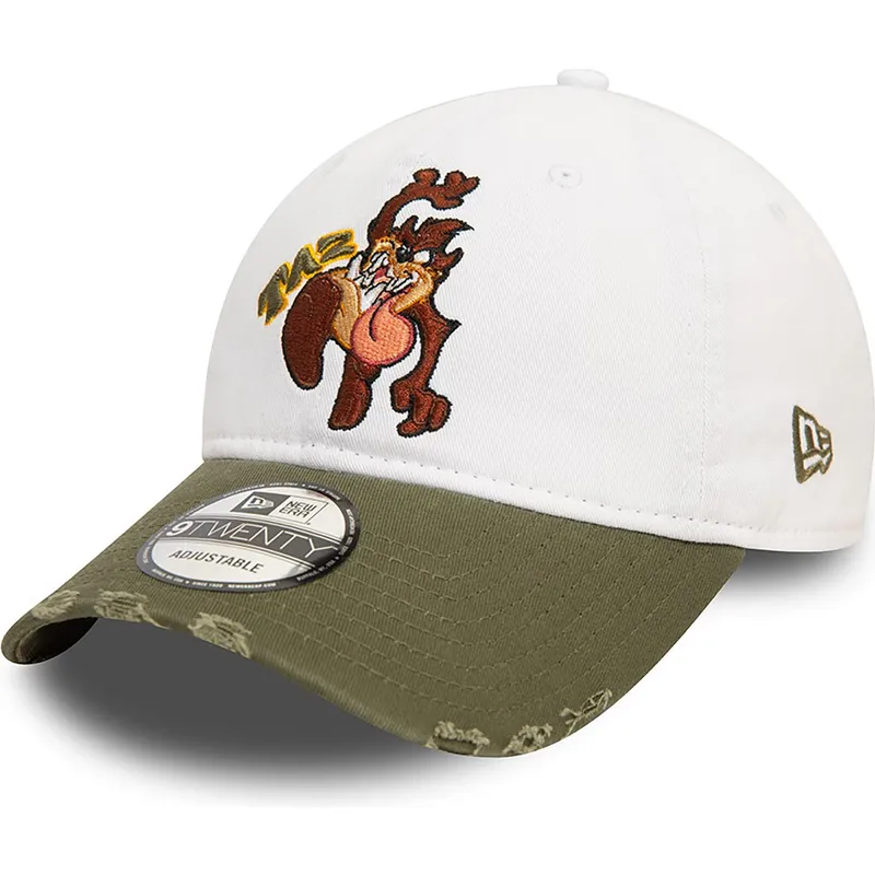 kapa-zaobljena-bijela-podesiv-9twenty-washed-tasmania-looney-tunes-new-era kapa-zaobljena-bijela-podesiv-9twenty-washed-tasmania-looney-tunes-new-era