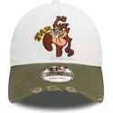 kapa-zaobljena-bijela-podesiv-9twenty-washed-tasmania-looney-tunes-new-era