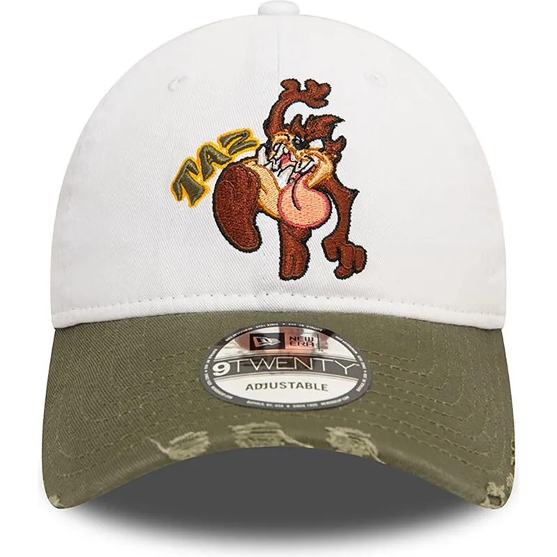 kapa-zaobljena-bijela-podesiv-9twenty-washed-tasmania-looney-tunes-new-era kapa-zaobljena-bijela-podesiv-9twenty-washed-tasmania-looney-tunes-new-era