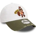 kapa-zaobljena-bijela-podesiv-9twenty-washed-tasmania-looney-tunes-new-era