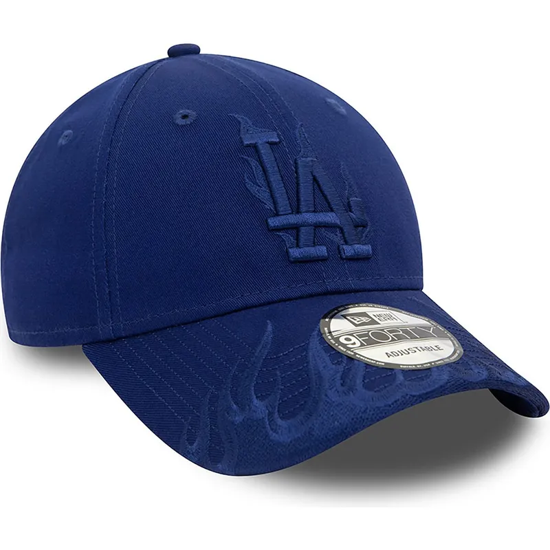 kapa-zaobljena-plava-podesiv-9forty-flame-los-angeles-dodgers-mlb-new-era kapa-zaobljena-plava-podesiv-9forty-flame-los-angeles-dodgers-mlb-new-era