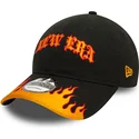 kapa-zaobljena-crna-podesiv-9twenty-race-flame-new-era