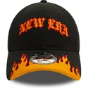 kapa-zaobljena-crna-podesiv-9twenty-race-flame-new-era