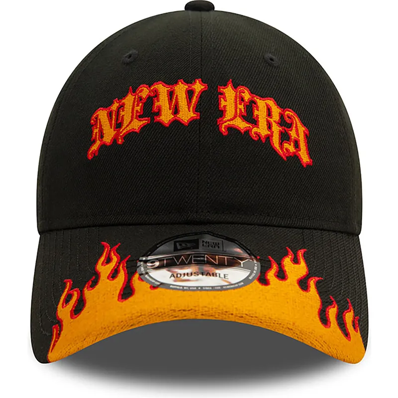 kapa-zaobljena-crna-podesiv-9twenty-race-flame-new-era
