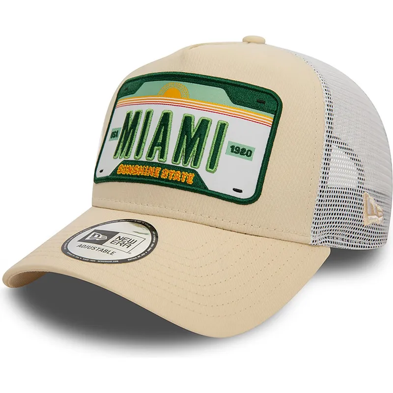 kapa-zaobljena-bez-snapback-a-frame-license-plate-miami-ciudades-y-playas-new-era
