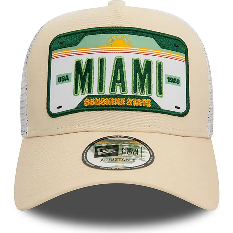 kapa-zaobljena-bez-snapback-a-frame-license-plate-miami-ciudades-y-playas-new-era