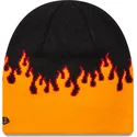 kapa-crna-skull-knit-flame-new-era