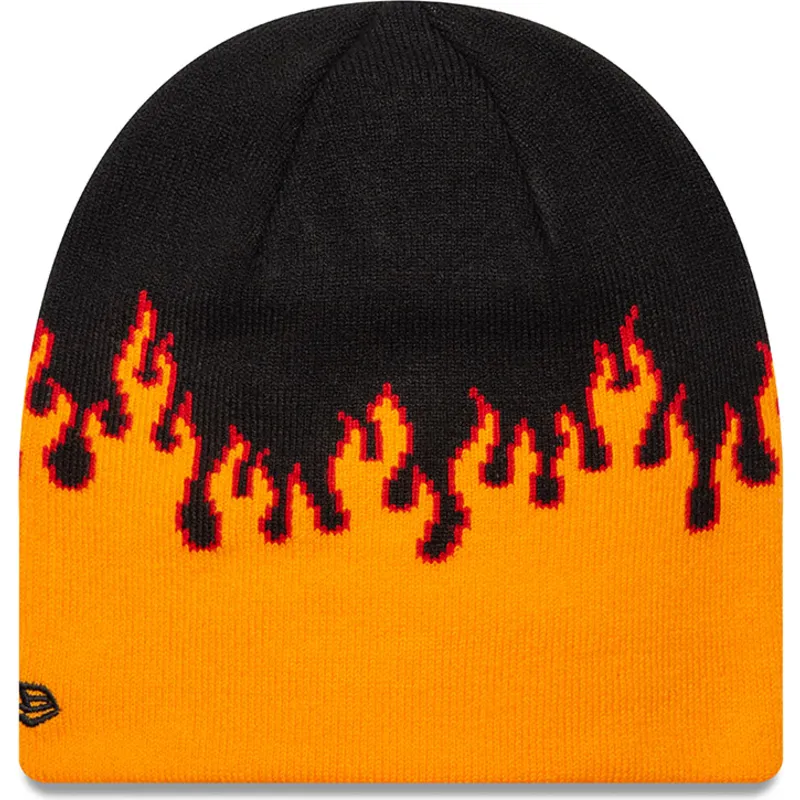 kapa-crna-skull-knit-flame-new-era kapa-crna-skull-knit-flame-new-era