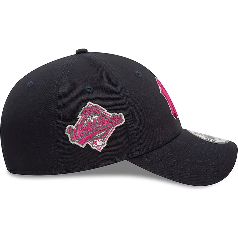 kapa-zaobljena-mornarsko-plava-podesiv-rosa-9forty-flower-icon-new-york-yankees-mlb-new-era