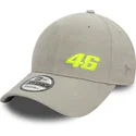 kapa-zaobljena-siva-podesiv-9forty-suede-valentino-rossi-vr46-motogp-new-era