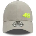 kapa-zaobljena-siva-podesiv-9forty-suede-valentino-rossi-vr46-motogp-new-era