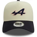 kapa-zaobljena-plava-snapback-e-frame-chain-stitch-alpine-f1-team-formula-1-new-era