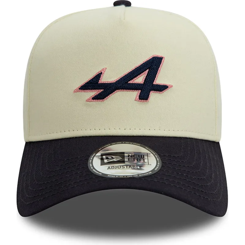 kapa-zaobljena-plava-snapback-e-frame-chain-stitch-alpine-f1-team-formula-1-new-era