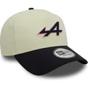 new-era-curved-brim-e-frame-chain-stitch-alpine-f1-team-formula-1-white-and-navy-blue-snapback-cap