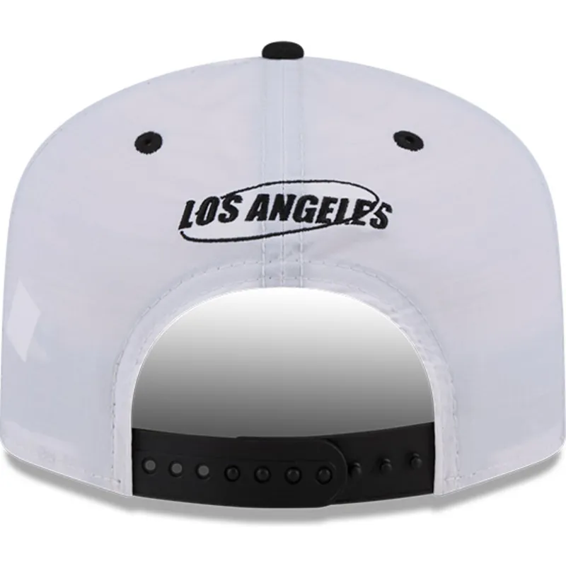 kapa-zaobljena-bijela-snapback-golfer-chrome-los-angeles-dodgers-mlb-new-era