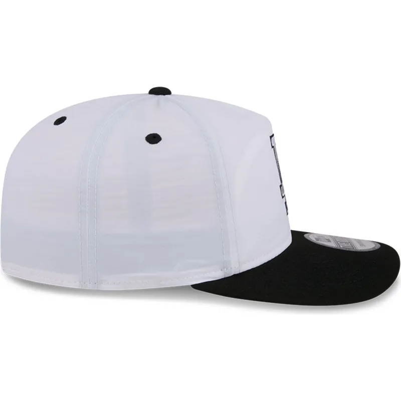 kapa-zaobljena-bijela-snapback-golfer-chrome-los-angeles-dodgers-mlb-new-era