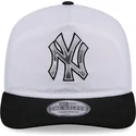 kapa-zaobljena-bijela-snapback-golfer-chrome-new-york-yankees-mlb-new-era