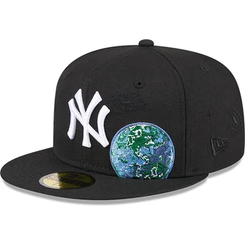 New Era Flat Brim 59FIFTY Global New York Yankees MLB...