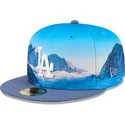 kapa-ravna-plava-prilagodena-59fifty-photoreal-los-angeles-dodgers-mlb-new-era