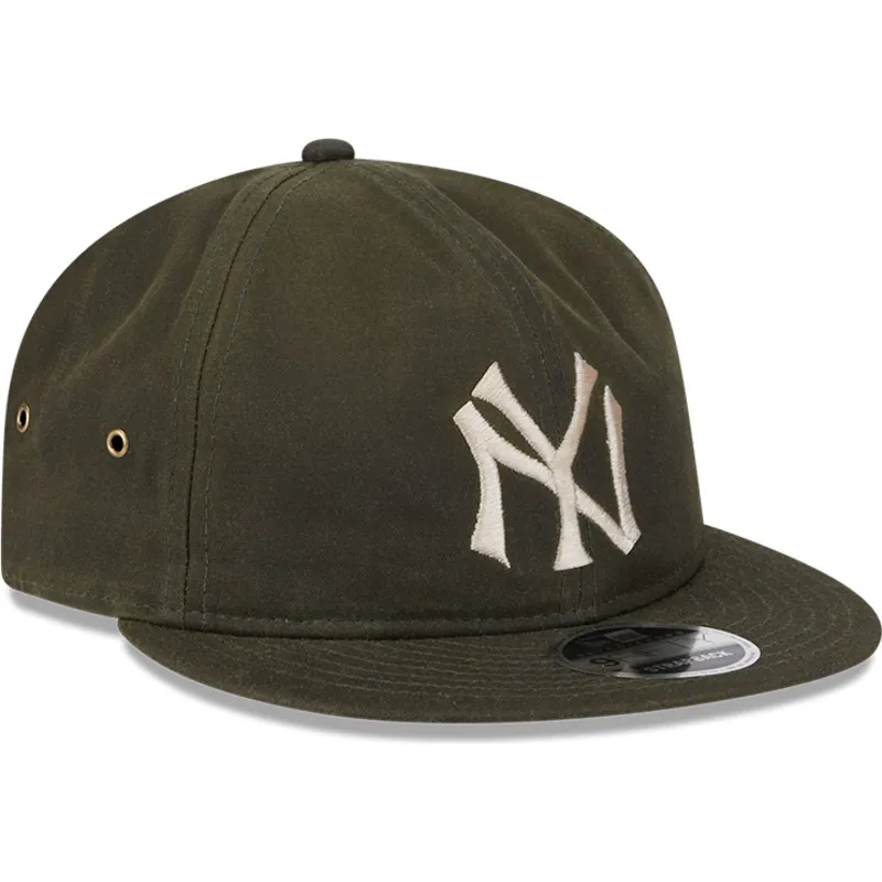kapa-ravna-zelena-podesiv-9fifty-waxed-canvas-new-york-yankees-mlb-new-era kapa-ravna-zelena-podesiv-9fifty-waxed-canvas-new-york-yankees-mlb-new-era