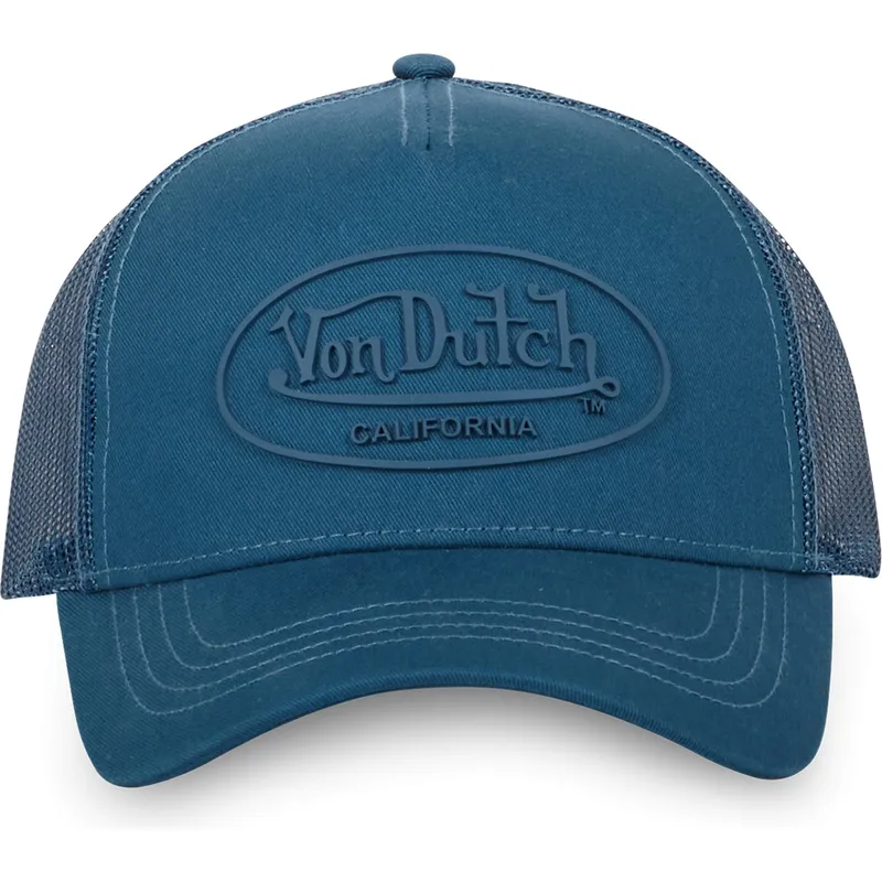kapa-zaobljena-plava-snapback-log04-von-dutch