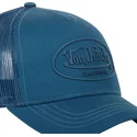 kapa-zaobljena-plava-snapback-log04-von-dutch