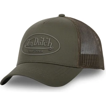 Cap zaobljena green snapback Von Dutch