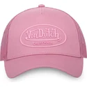 kapa-zaobljena-ruzicasta-snapback-log08-von-dutch