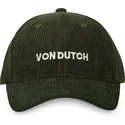 von-dutch-curved-brim-vel24-k-green-adjustable-cap