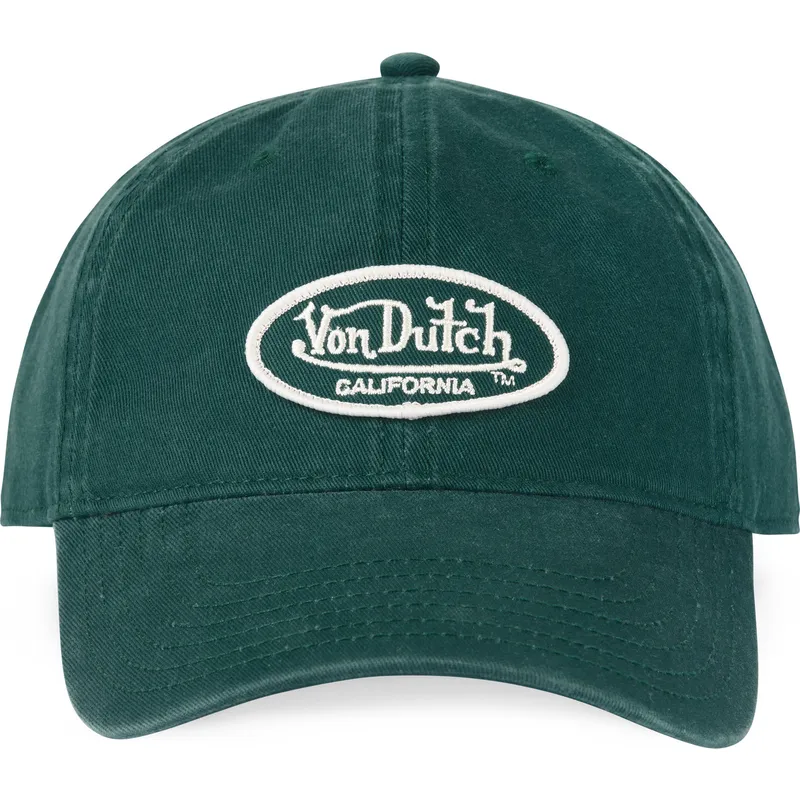 kapa-zaobljena-zelena-podesiv-log-for-von-dutch