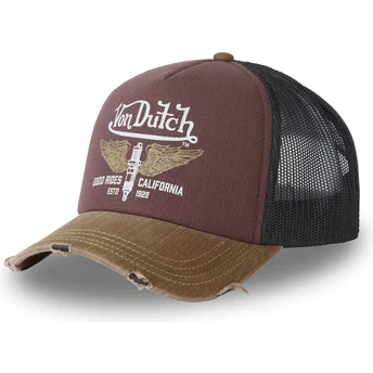 Kape zaobljena višebojno snapback , CREW18 Von Dutch